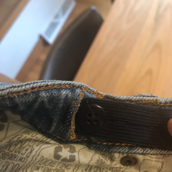 Girls Cat & Jack Sparkle Jeans - Picture 3 of 3